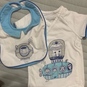 Marc Jacobs body suit and bib